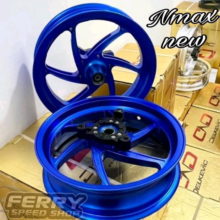 TERLARIS Ve Racing Delkevic M-OZ Nmax new Doue Disc / Pelek Racing Delkevic Nmax new Ukuran 300/400