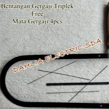 BENTANGAN GERGAJI TRIPLEK FREE / BONUS MATA GERGAJI 4 PCS