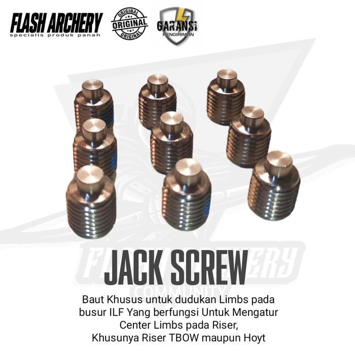 JACK SCREW RISER Baut Riser Untuk dudukan Limbs ILF TBOW / HOYT