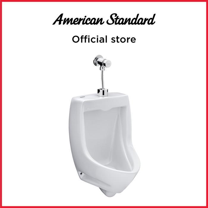 AMERICAN STANDARD URINAL - MAYBROOK URINAL + MANUAL FLUSH VALVE WHITE