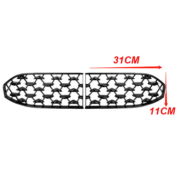 . Front Lower Bumper Grill Grille Moulding Cover For Mazda Cx30 Cx-30 -