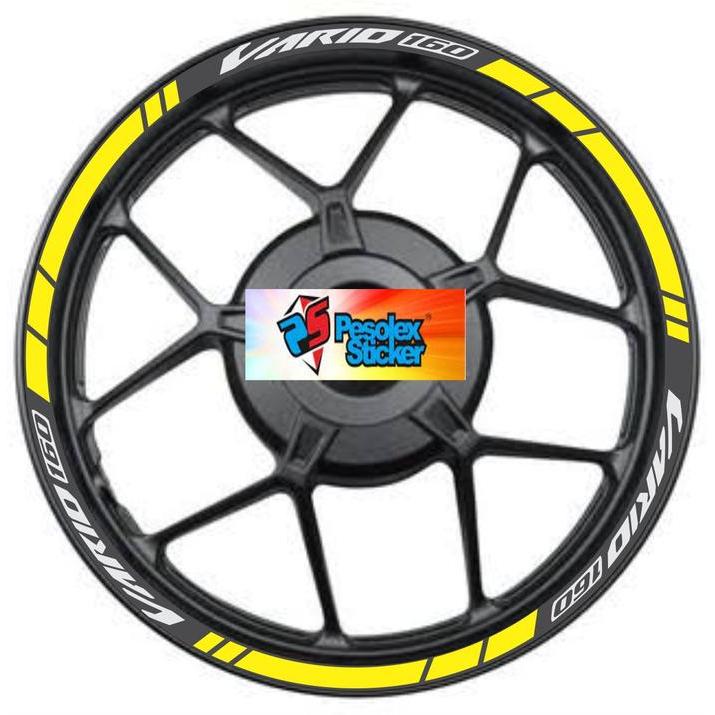 Promo Cuting Sticker Lis Velg Motor Vario 160