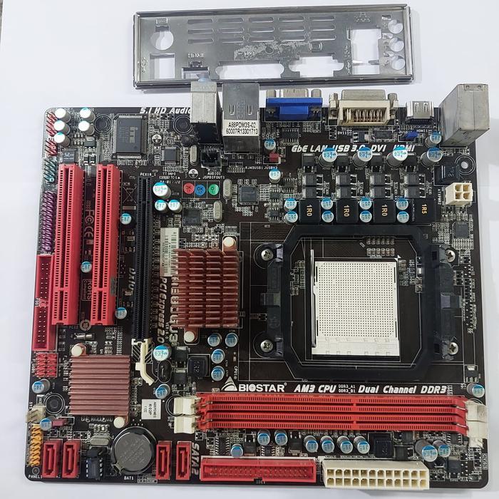 mainboard AMD am3 Biostar A880G+ ddr3 hdmi MURAH
