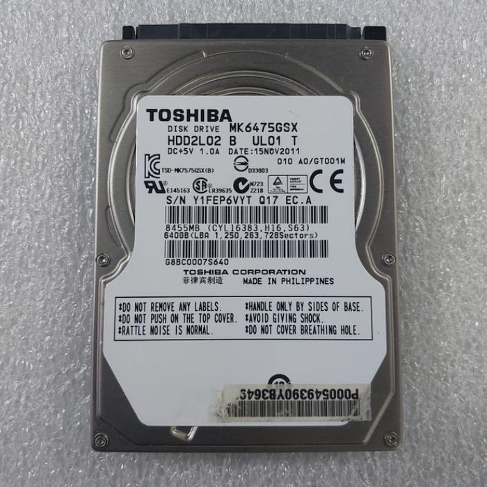 Hardisk laptop 640gb sata 2.5inch murah BUKAN hdd 500gb 750gb 1tb 2tb