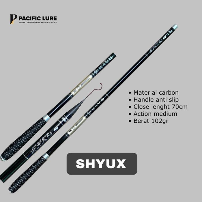 Joran Tegek Carbon Shyux 360-450cm Anti Slip action medium