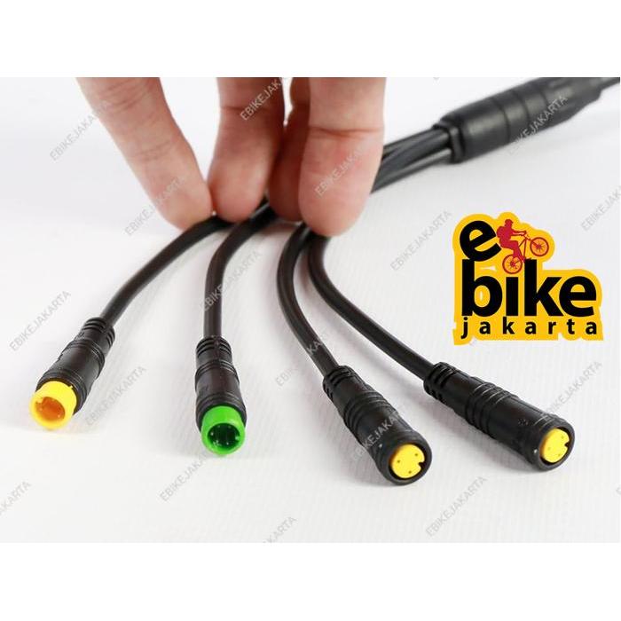 Bafang Org 1 To 4 Cable Connector Kabel Mesin Bafang Bbs Series