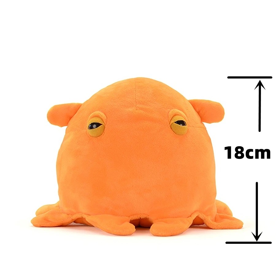 Dumbo Octopus Plush Animal Flapjack Octopus Stuffed Toy Lifelike Animal Simulation Doll Kawaii Gift