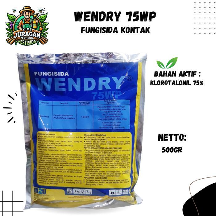 lumercok99 WENDRY 75WP 500GR FUNGISIDA klorotalonil