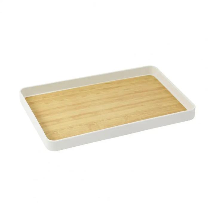 Nampan Model Kayu Gaya Jepang Tray Japanese Wood Style Nampan Plastik Tatakan Gelas Teh