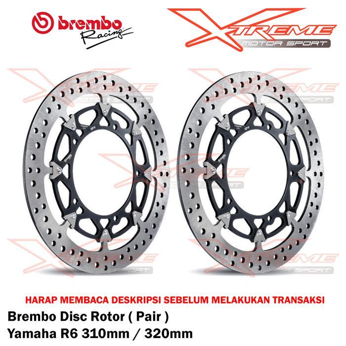 Cakram Piringan Disc Brembo Original T Drive R6 R1 MT09 310mm / 320 mm