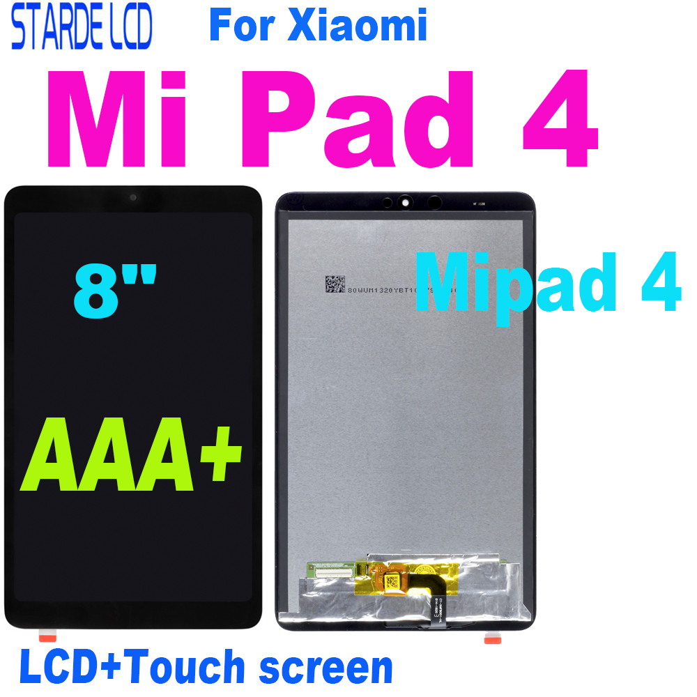 New 8" inch For Xiaomi Mi Pad 4 MiPad4 Mipad 4  LCD Display Touch Screen Digitizer Full Assembly Tab