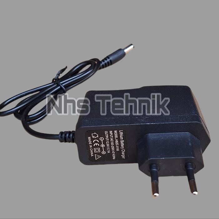 CHARGER BATERAI MESIN PEMOTONG RUMPUT 12V 12VOLT CAS BATRE