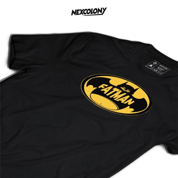 READY Kaos Hitam Fatman - Nexcolony Official G00D QU4LITY