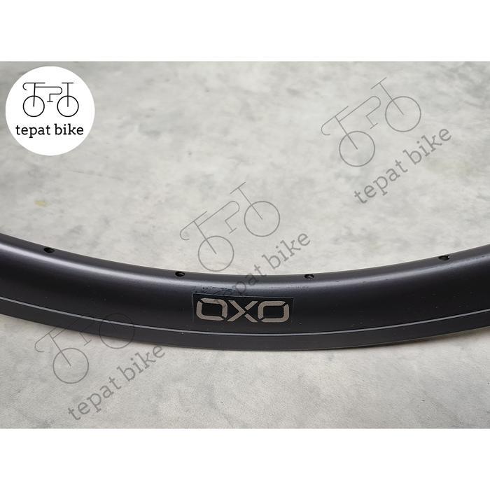 Rims Velg 700c R35FV 32h HitamAlloy