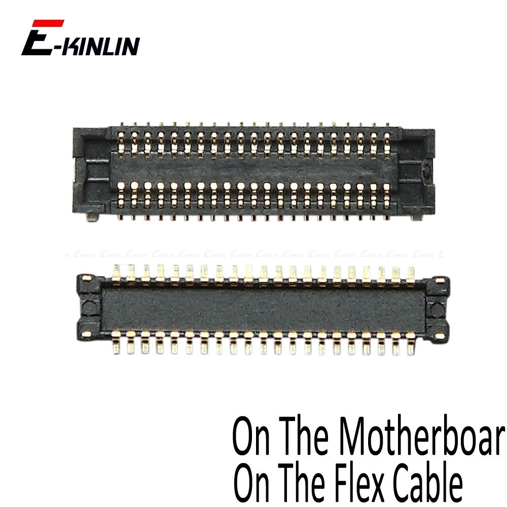 2pcs FPC Connector For iPhone 5 5S 5C SE 2016 Lcd Digitizer Touch Screen Connector Clip On Motherboa