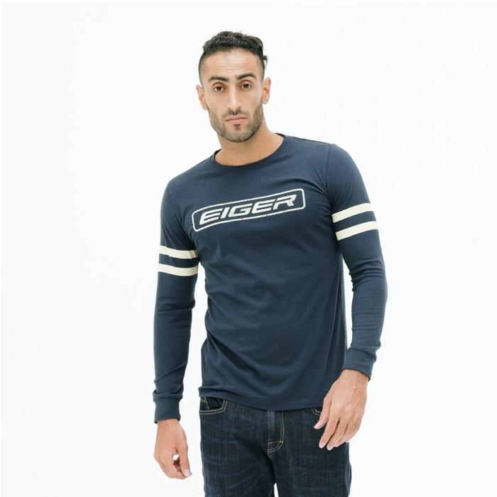 Kaos Lengan panjang eiger Riding Stripside Art.3081