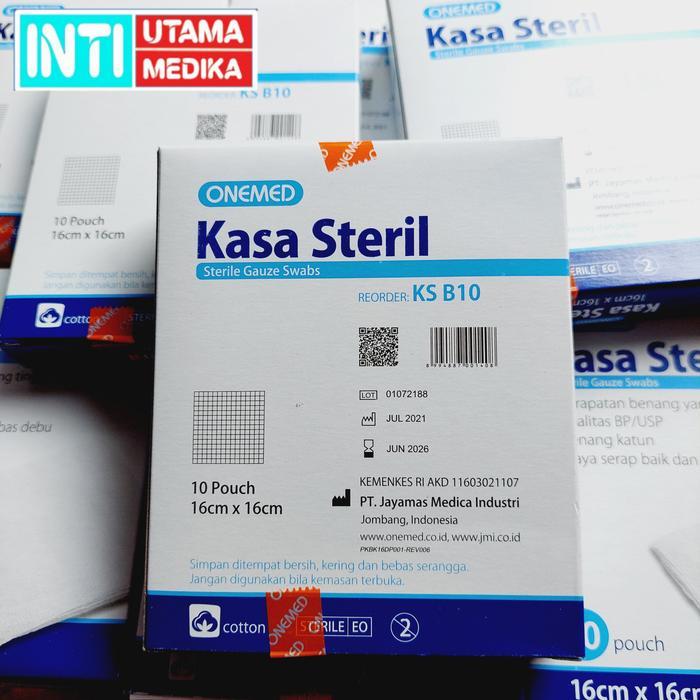 Kasa Steril Onemed 16x16 cm/Kasa Kotak 16x16/Onemed Kassa Steril