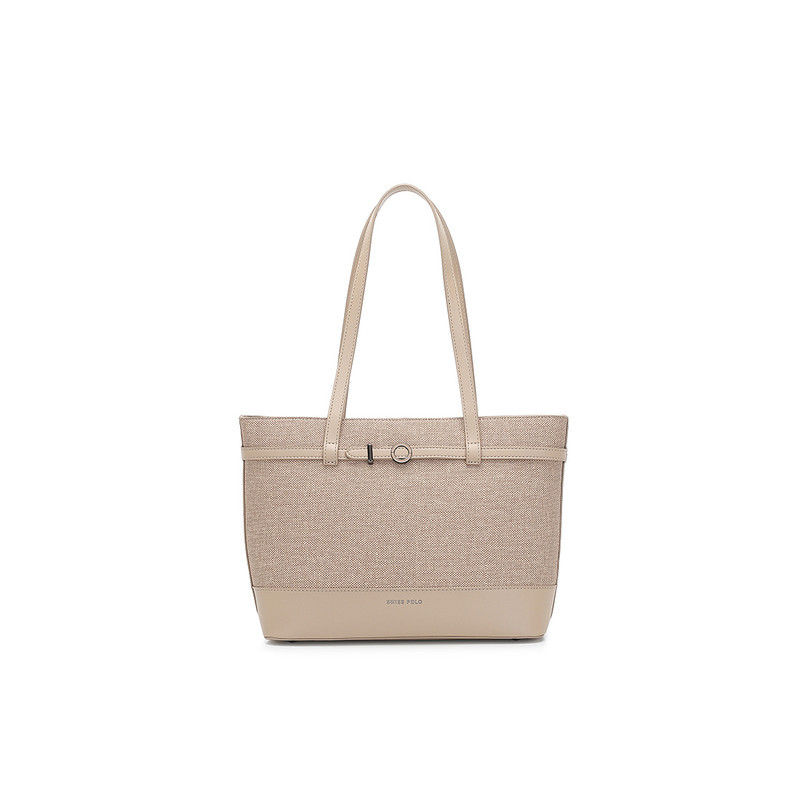 Swiss Polo Women's Tote Bag / Shoulder Bag (Tas Jinjing Wanita / Tas Bahu Wanita) - Cokelat Wanita
