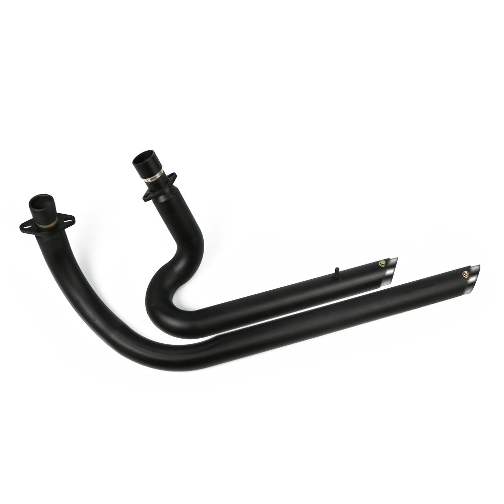 MOTORCYCLE EXHAUST PIPE MUFFLER EXHAUST SYSTEM SHORTSHOTS STAGGERED PIPE FOR HONDA SHADOW STEED 600