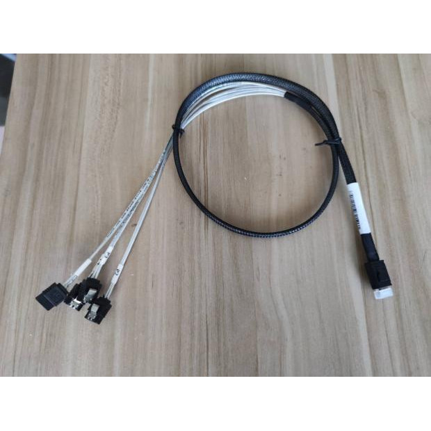 " Oculink To 4X Sata Cable Nvme To Sata Sff-8611 To Four Sata Data Cable "