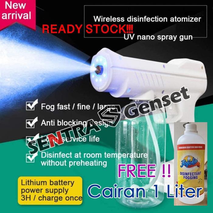 Alat Mesin Fogging Disinfektan Fogging Nano Spray Desinfektan Wireless