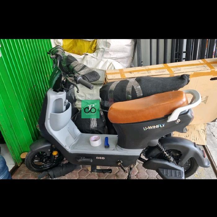 Sepeda listrik seken Uwinfly Dragonfly 8D (D8D) TERBARU D8-D