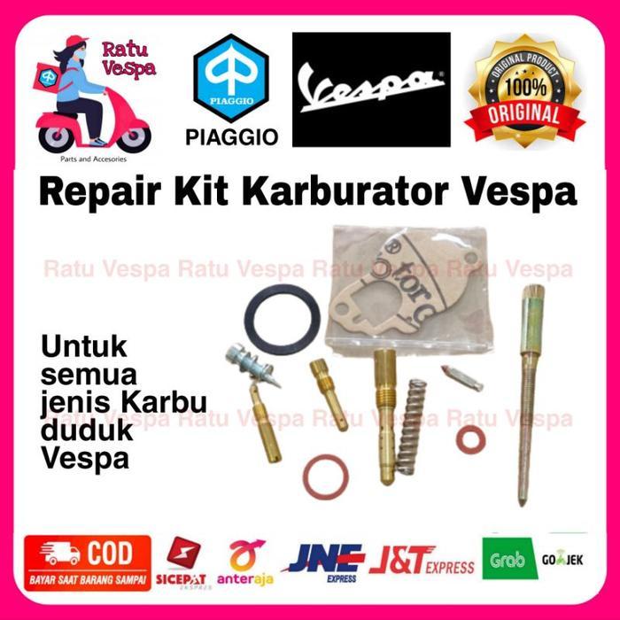 Repair Kit spuyer Vespa PX,Strada,Sera,Exclusive,Excel Karbu Motorcycle