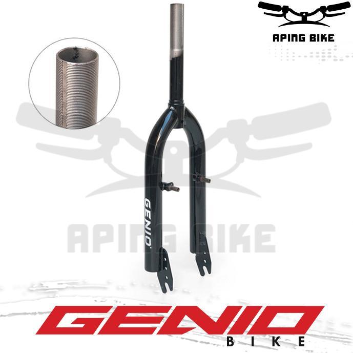 Fork BMX 20 GENIO Pivot Hitam Garpu Sepeda BMX 20