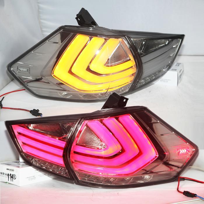 LED tail stop lamp nissan xtrail X-trail T32 PLUG N PLAY  stoplamp - GREY