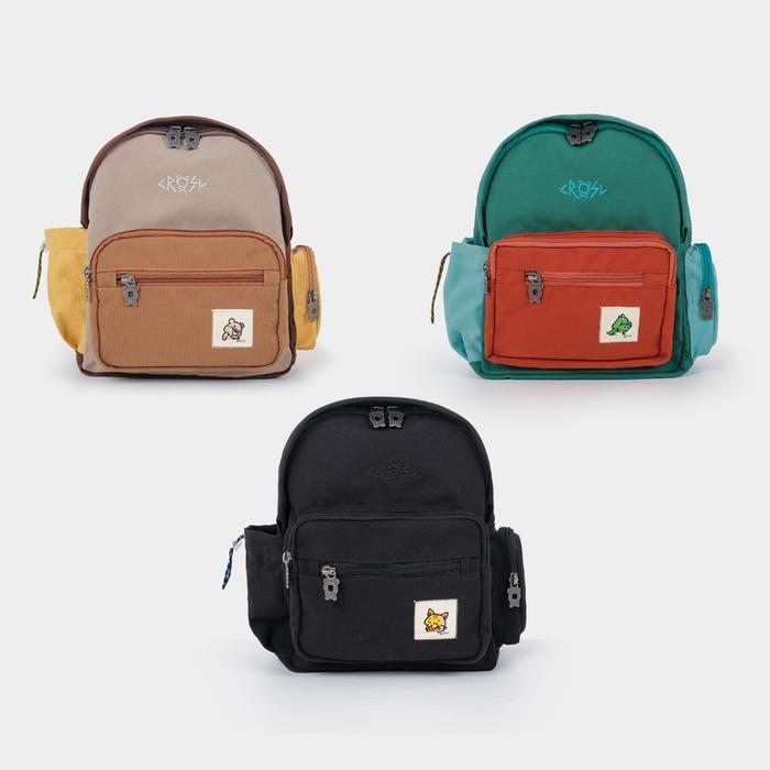 TERLARIS CRSL Mini Daysic Backpack Ransel Sekolah Tas Punggung Travelling Mini Ransel Bagpack Wanita