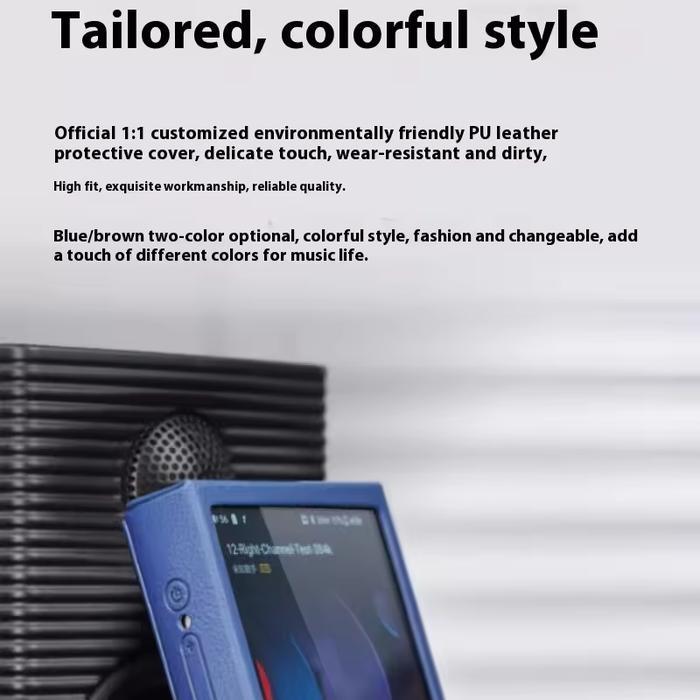 FiiO SK-M21 / SK M21 / SK M 21 Casing Kulit Kustom / Cover