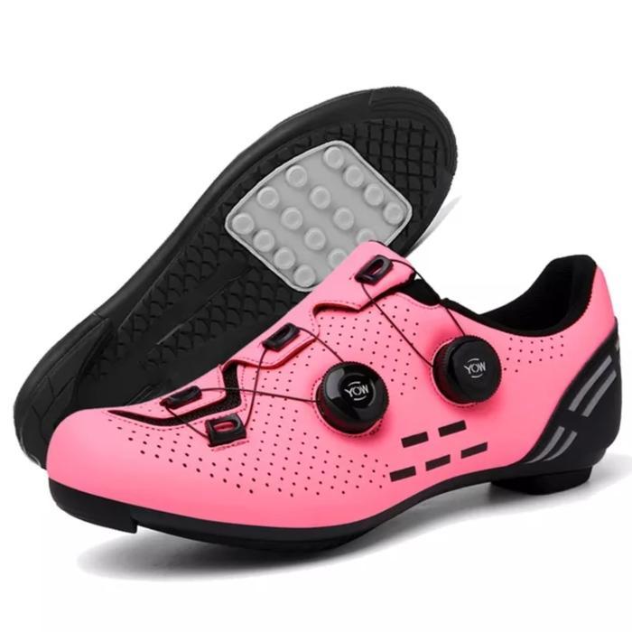 Sport Sepatu Sepeda Non Cleat 2 BOA Bicycle Shoes Sepatu Sepeda Gowes *