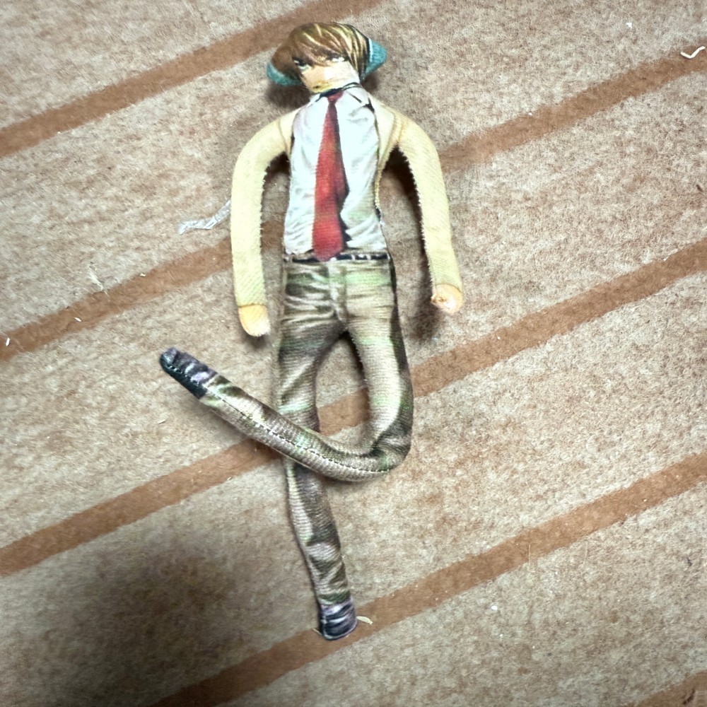 Anime Death Note Yagami Light Cosplay Dolls Hunter Killua Zoldyck Toys Abstract Twistable Iron Wire