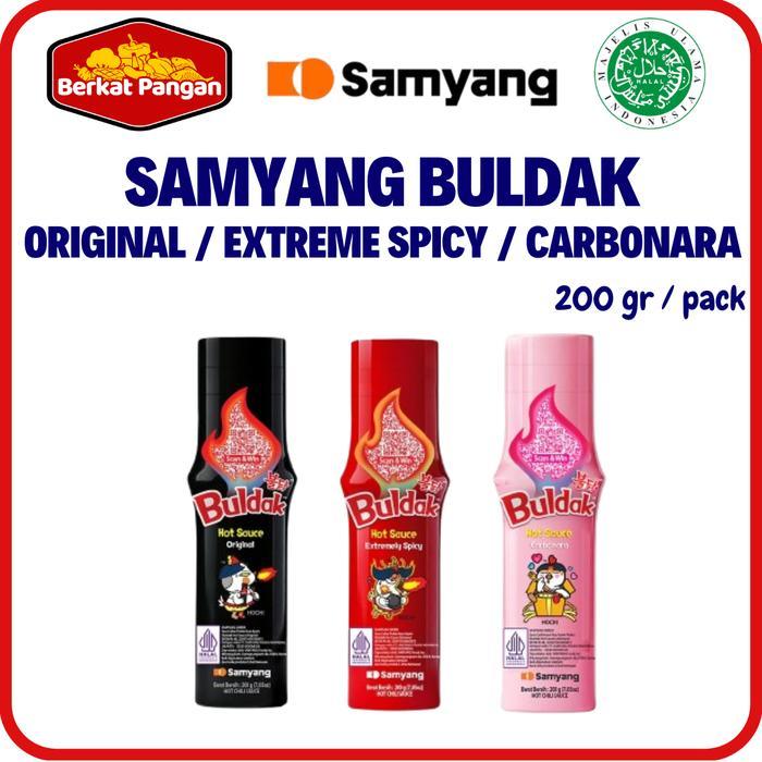 Samyang Buldak Sauce Original / Extremely Spicy / Samyang Carbonara 200gr