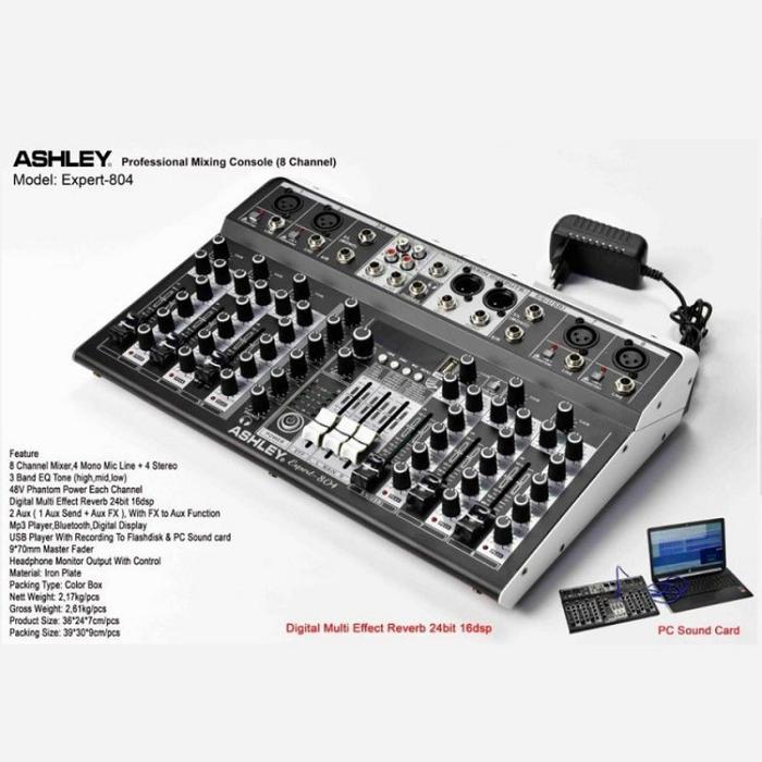Paket Podcast 4 Orang 4 Mic Bm 800 Mixer Audio Ashley Expert 804