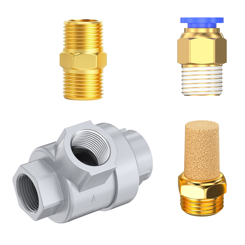 XQ170600 Quick Exhaust Valve Cylinder Quick Release Valve Quick Exhaust Valve Pneumatic Air Pipe