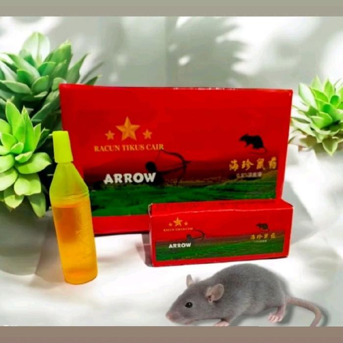 mataharitaman99 Arrow Racun Tikus Cair Original Pembasmi Tikus Rumah, Gudang & Sawah