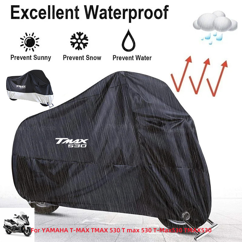 For YAMAHA T-MAX TMAX 530 T max 530 T-Max530 TMAX530 Motorcycle Cover Outdoor Uv Protector Dustproof