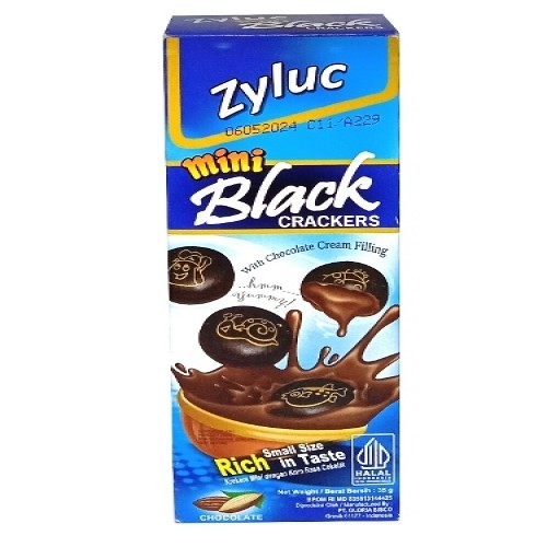 S58481 ZYLUC MINI BLACK COKLAT COKLAT BISKUIT 35GR BOX MAJU BERSAMA (20260528)