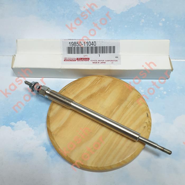 BUSI PEMANAS GLOW PLUG BUSI PIJAR FORTUNER VRZ INOVA REBORN HILUX REVO 2GD ORIGINAL JAPAN 1PCS OK.