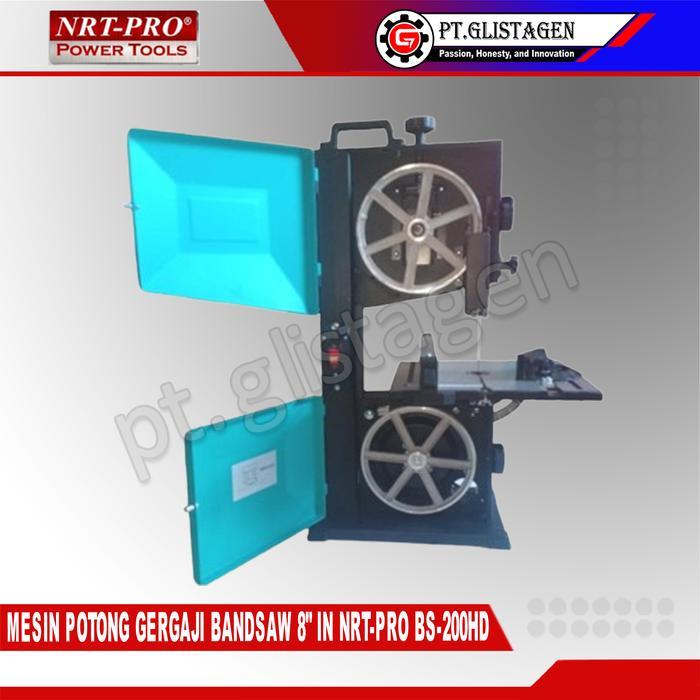 storejayabaru NRT-PRO BS250HD Mesin Bandsaw 10" Inch Gergaji Kayu Band Saw Ukir Besar BS250 HD BS