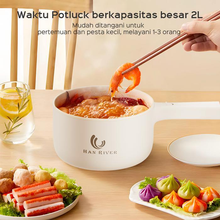 Mami Louisse 11.11 Exclusive Han RiverHan River Panci Listrik Serbaguna 2L Hrdzg06 Kompor Listrik