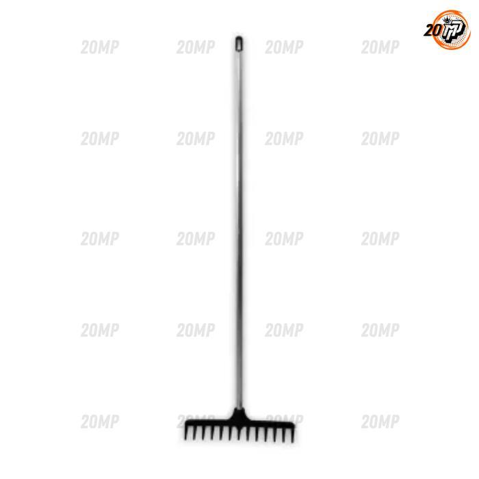 GARPU TAMAN PLASTIK ALAT KEBUN RAKE PLASTIC SLV BLK