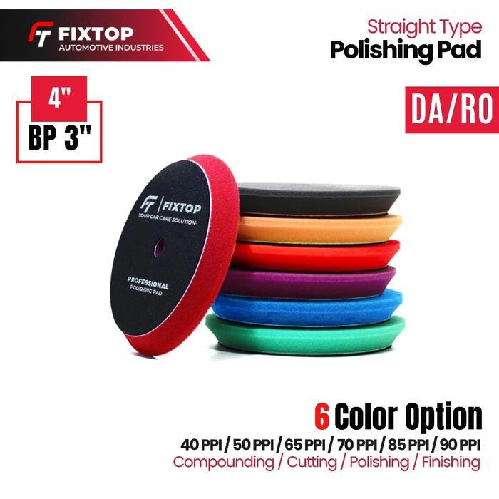 3M Otomart - Busa Mesin Poles Mobil Straht 3 Inch DA/RO Spon Foam Pad 3" Poles Dual Action Rotary