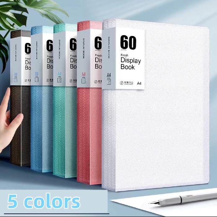 DOCUMENT KEEPER/ MAP FILE CLEAR HOLDER A4 20 LEMBAR MAP DOCUMENT TRANSPARAN