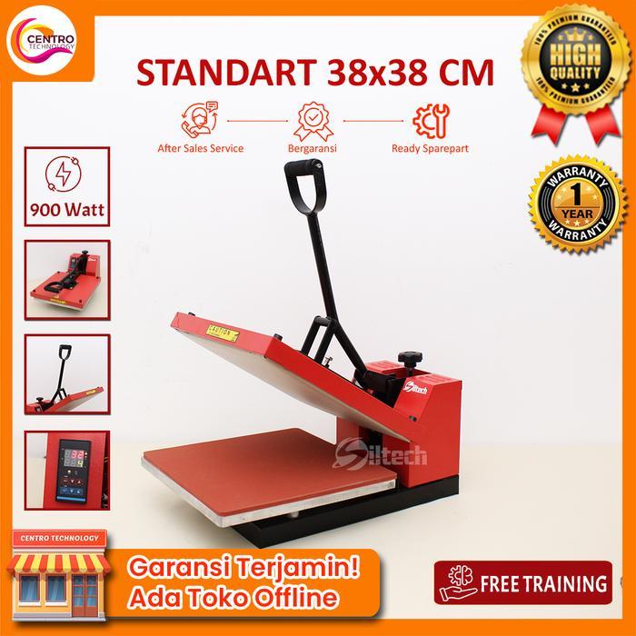 MESIN PRESS KAOS / BAJU DIGITAL 38X38 MESIN PRESS KAOS SILTECH DIGITAL PREMIUM 900 WATT UNTUK SABLON