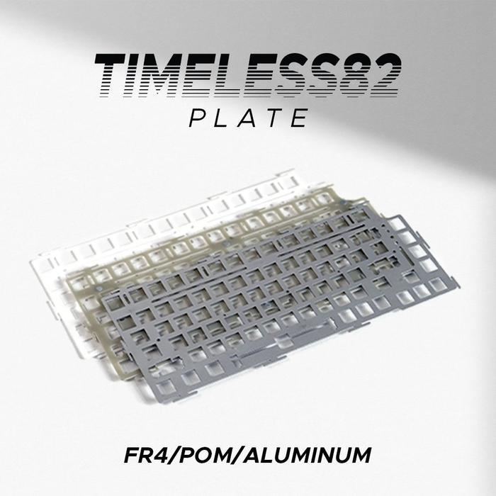 Timeless82 Additional Plate FR4 POM Aluminum