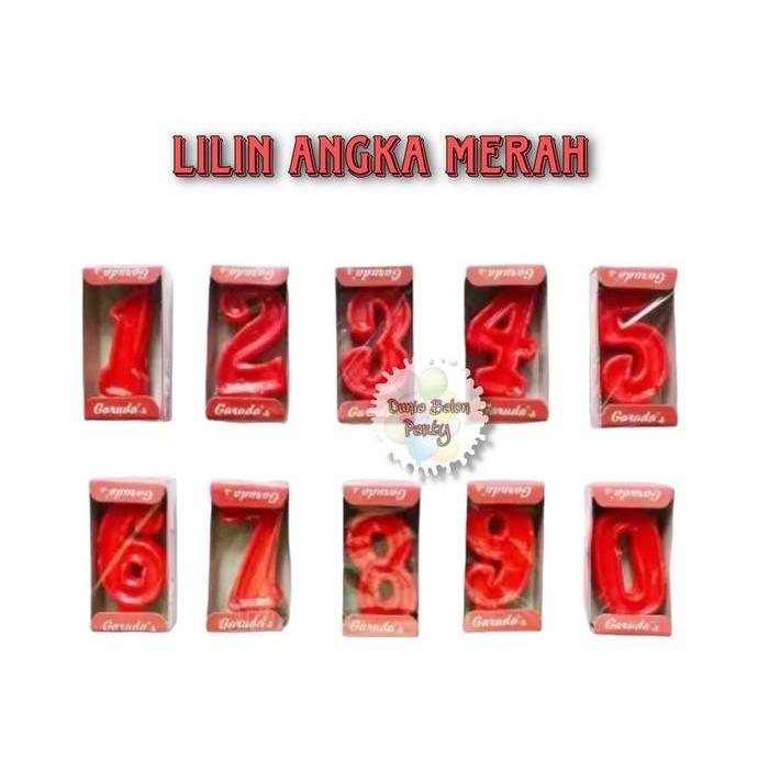 Lilin Angka Ulang Tahun / Lilin Ulang Tahun Angka Taruna / Gloria