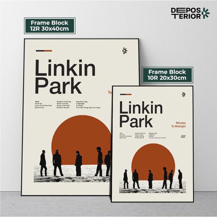 Poster Linkin Park Cover Album Frameblock