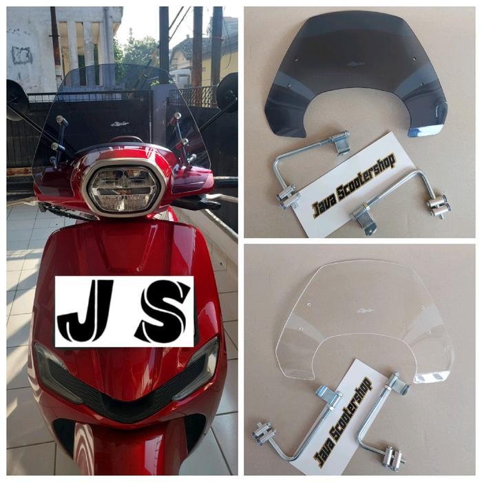 Windshield Honda Stylo 160 / Kaca Depan Honda Stylo / Aksesoris Honda Stylo 160 Motor Besi